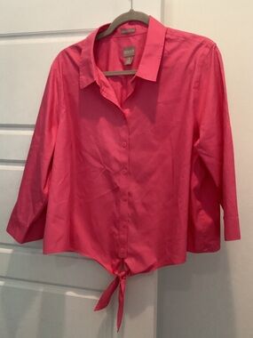 Chico's blouse watermelon